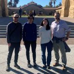 Chris, Taylor, Tony, and Bradley together at Stanford University & SLAC